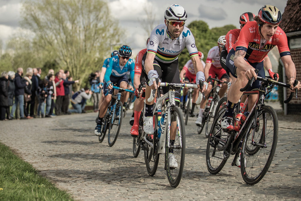 Valverde at Tour of Fiandre