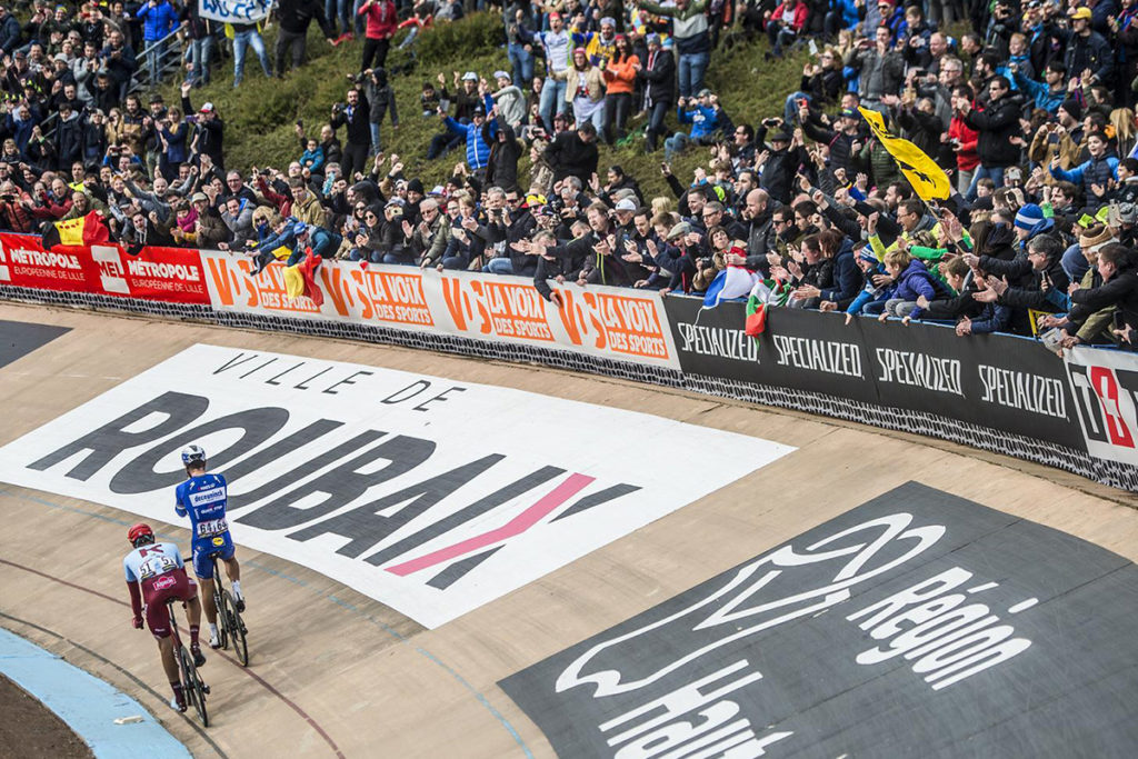Philippe GIlbert wins Paris-Roubaix 2019