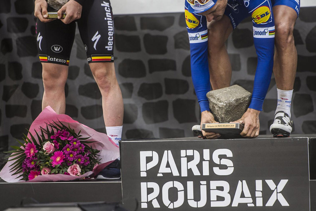 Philippe GIlbert wins Paris-Roubaix 2019