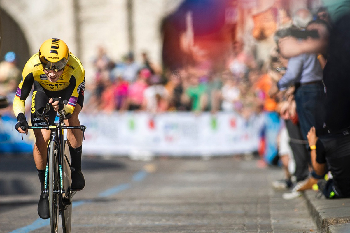 Primoz Roglic at Giro d'Italia