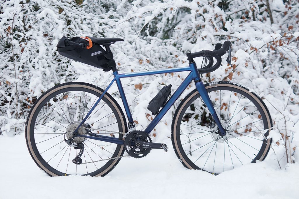 a Snowy Ride in Eastern France